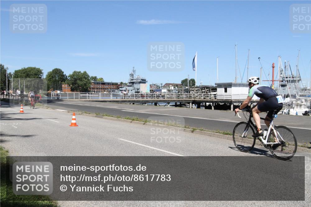 17.08.2025 - KN Förde Triathlon 2025 Yannick Fuchs http://msf.ph/oto/8617783 17.08.2025 12:50:38 Radfahren 395, 403, 439, 450 meine-sportfotos.de