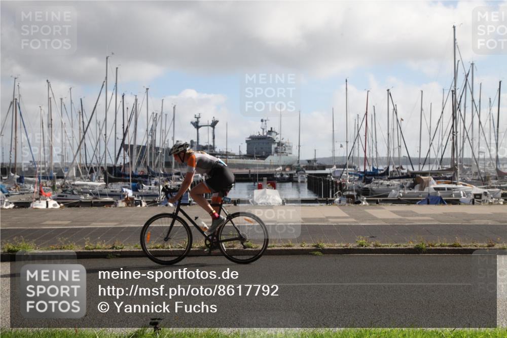 17.08.2025 - KN Förde Triathlon 2025 Yannick Fuchs http://msf.ph/oto/8617792 17.08.2025 09:49:01 Radfahren 103, 114, 137 meine-sportfotos.de