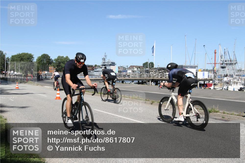 17.08.2025 - KN Förde Triathlon 2025 Yannick Fuchs http://msf.ph/oto/8617807 17.08.2025 12:51:12 Radfahren 424, 425, 446, 454, 464 meine-sportfotos.de