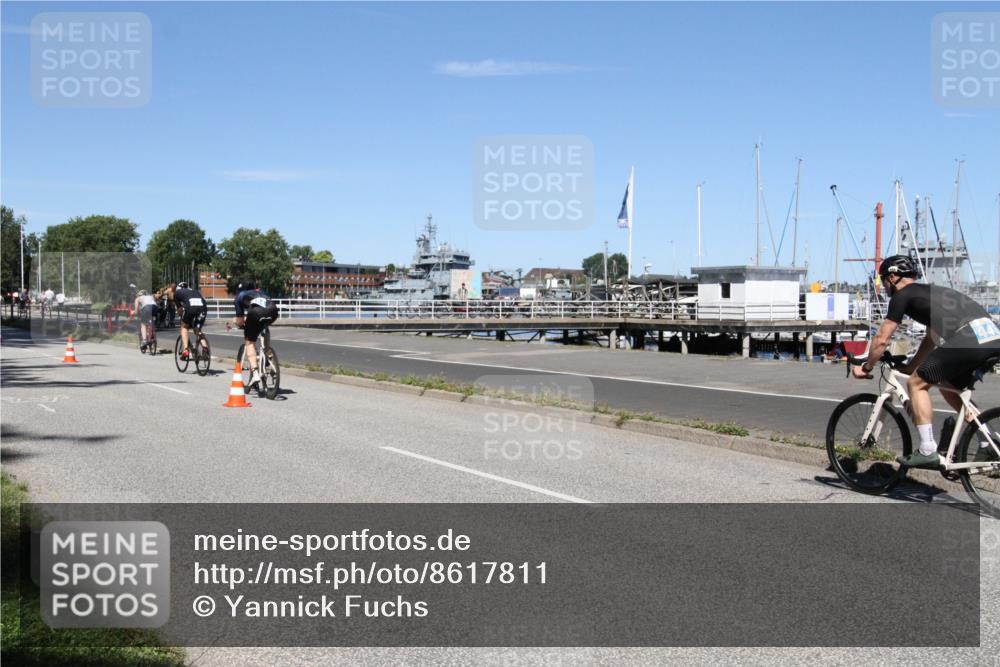 17.08.2025 - KN Förde Triathlon 2025 Yannick Fuchs http://msf.ph/oto/8617811 17.08.2025 12:51:13 Radfahren 424, 425, 446, 454, 464 meine-sportfotos.de