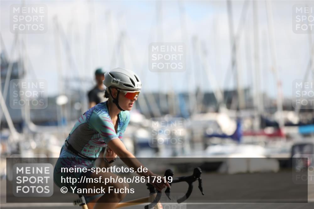 17.08.2025 - KN Förde Triathlon 2025 Yannick Fuchs http://msf.ph/oto/8617819 17.08.2025 09:43:17 Radfahren 126, 170, 197, 210, 216, 188, 198 meine-sportfotos.de