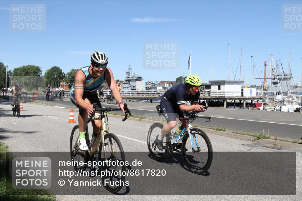 17.08.2025 - KN Förde Triathlon 2025 Yannick Fuchs http://msf.ph/oto/8617820 17.08.2025 12:51:30 Radfahren 408, 431, 445, 457 meine-sportfotos.de