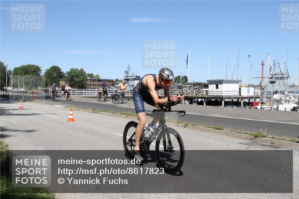 17.08.2025 - KN Förde Triathlon 2025 Yannick Fuchs http://msf.ph/oto/8617823 17.08.2025 12:51:31 Radfahren 408, 431, 445, 457 meine-sportfotos.de