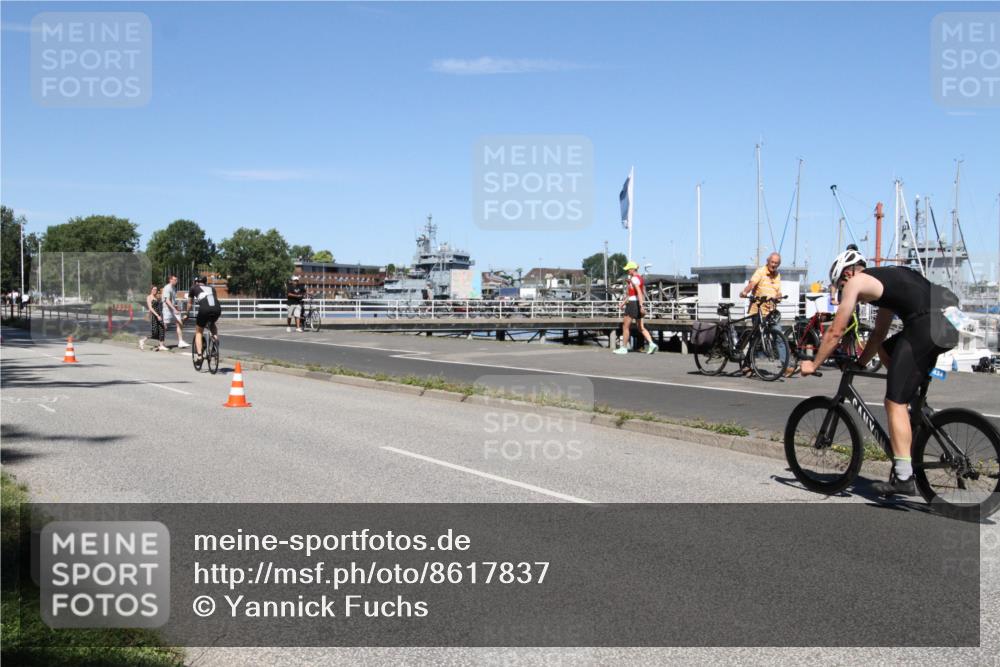 17.08.2025 - KN Förde Triathlon 2025 Yannick Fuchs http://msf.ph/oto/8617837 17.08.2025 12:51:41 Radfahren 434, 458, 466 meine-sportfotos.de