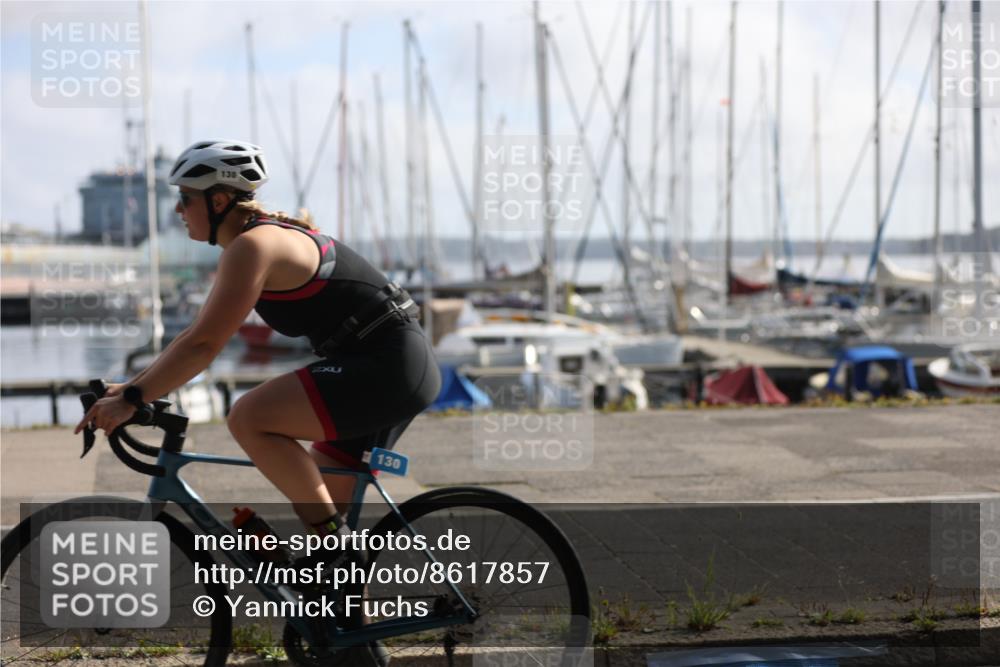 17.08.2025 - KN Förde Triathlon 2025 Yannick Fuchs http://msf.ph/oto/8617857 17.08.2025 09:43:39 Radfahren 128, 130, 138, 152, 190, 237 meine-sportfotos.de