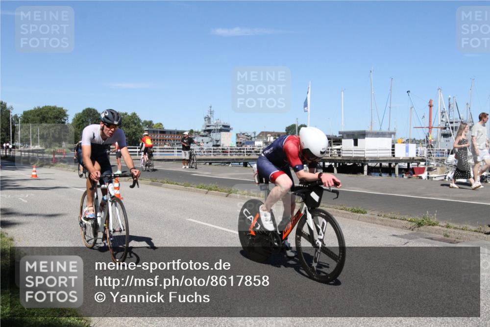 17.08.2025 - KN Förde Triathlon 2025 Yannick Fuchs http://msf.ph/oto/8617858 17.08.2025 12:51:56 Radfahren 403, 416, 433, 440, 473 meine-sportfotos.de