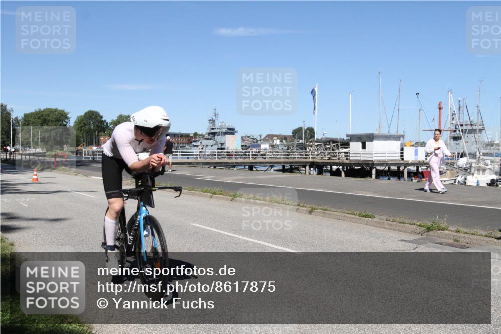 17.08.2025 - KN Förde Triathlon 2025 Yannick Fuchs http://msf.ph/oto/8617875 17.08.2025 12:52:16 Radfahren 395, 428, 448, 450, 472 meine-sportfotos.de