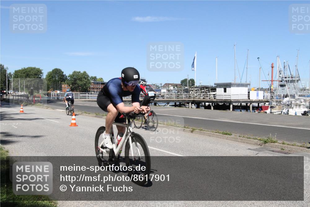 17.08.2025 - KN Förde Triathlon 2025 Yannick Fuchs http://msf.ph/oto/8617901 17.08.2025 12:52:35 Radfahren 412, 425, 454, 456, 467, 469 meine-sportfotos.de