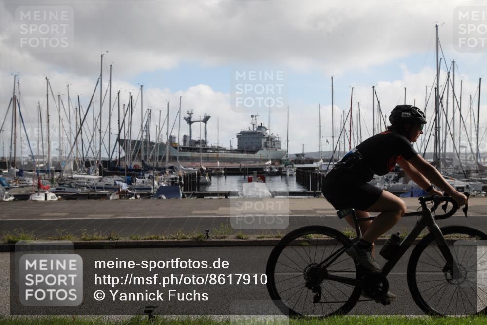 17.08.2025 - KN Förde Triathlon 2025 Yannick Fuchs http://msf.ph/oto/8617910 17.08.2025 09:50:15 Radfahren 117, 136, 231 meine-sportfotos.de