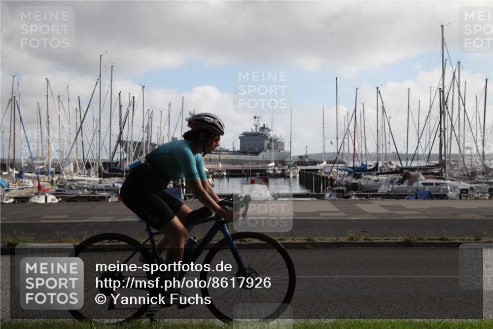 17.08.2025 - KN Förde Triathlon 2025 Yannick Fuchs http://msf.ph/oto/8617926 17.08.2025 09:50:29 Radfahren 106, 141, 149 meine-sportfotos.de
