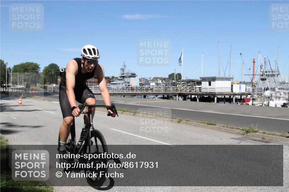 17.08.2025 - KN Förde Triathlon 2025 Yannick Fuchs http://msf.ph/oto/8617931 17.08.2025 12:53:11 Radfahren 434, 483 meine-sportfotos.de