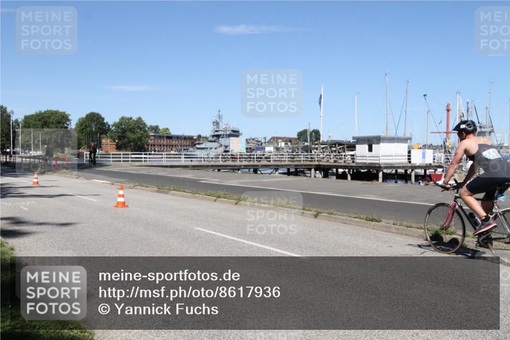 17.08.2025 - KN Förde Triathlon 2025 Yannick Fuchs http://msf.ph/oto/8617936 17.08.2025 12:53:13 Radfahren 434, 458, 483 meine-sportfotos.de