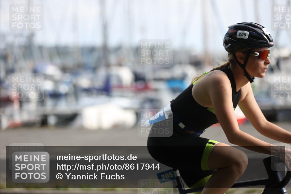 17.08.2025 - KN Förde Triathlon 2025 Yannick Fuchs http://msf.ph/oto/8617944 17.08.2025 09:44:08 Radfahren 171, 205, 243, 122, 145, 147, 151, 162, 218 meine-sportfotos.de
