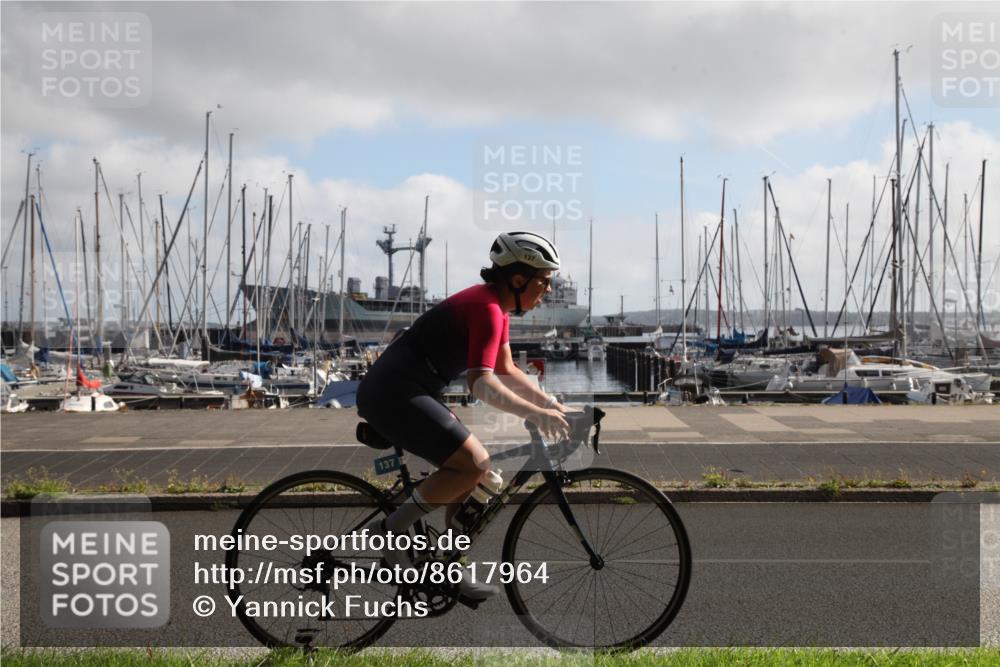17.08.2025 - KN Förde Triathlon 2025 Yannick Fuchs http://msf.ph/oto/8617964 17.08.2025 09:51:00 Radfahren 133, 137, 192, 220 meine-sportfotos.de