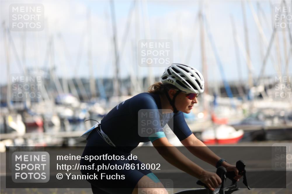 17.08.2025 - KN Förde Triathlon 2025 Yannick Fuchs http://msf.ph/oto/8618002 17.08.2025 09:44:42 Radfahren 150, 200, 201, 212, 230, 252, 225, 246 meine-sportfotos.de