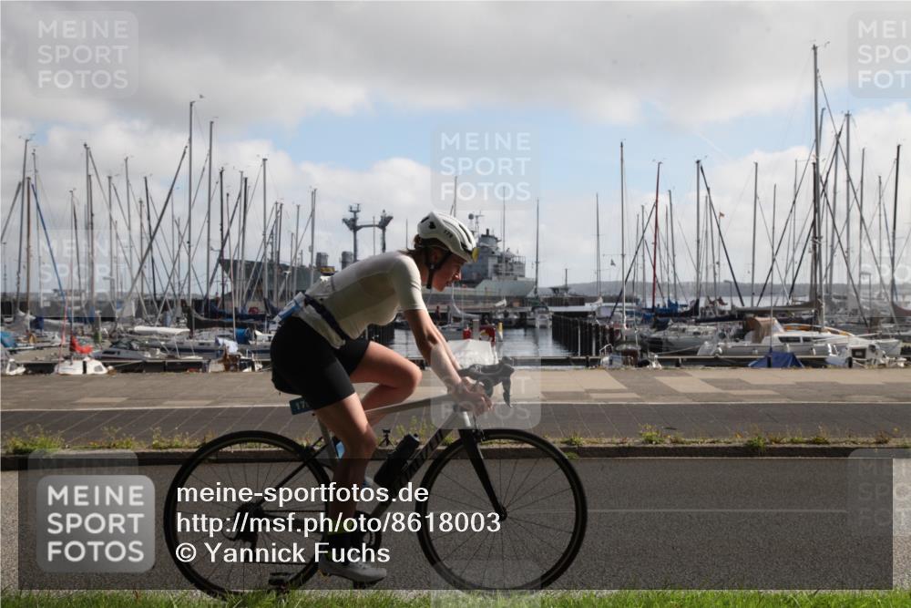17.08.2025 - KN Förde Triathlon 2025 Yannick Fuchs http://msf.ph/oto/8618003 17.08.2025 09:51:18 Radfahren 131, 172, 179, 240, 241 meine-sportfotos.de