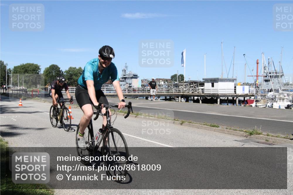 17.08.2025 - KN Förde Triathlon 2025 Yannick Fuchs http://msf.ph/oto/8618009 17.08.2025 12:54:01 Radfahren 437, 448, 467 meine-sportfotos.de
