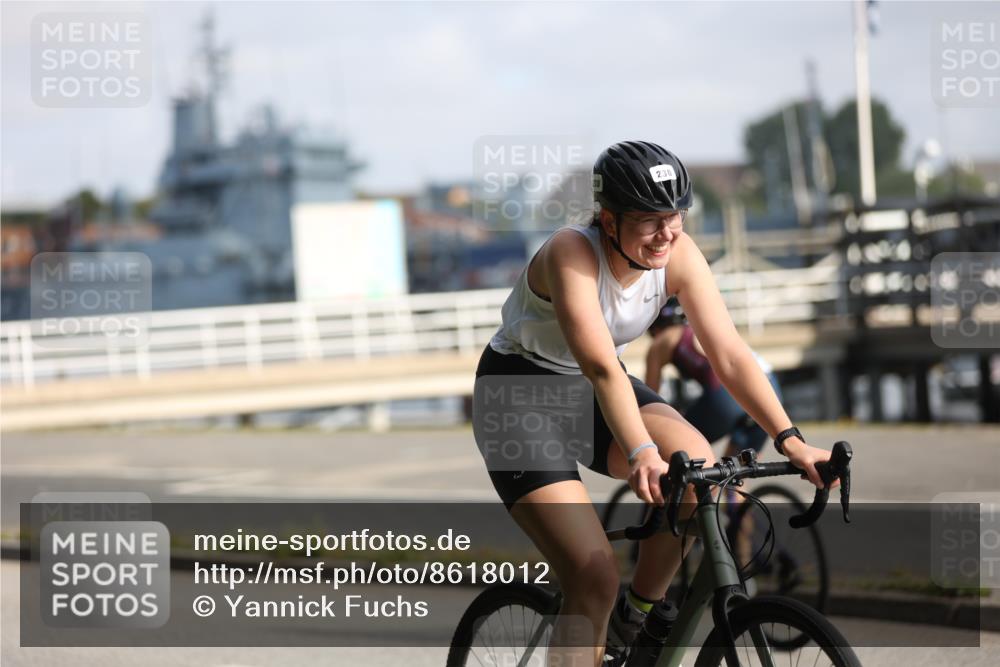 17.08.2025 - KN Förde Triathlon 2025 Yannick Fuchs http://msf.ph/oto/8618012 17.08.2025 09:44:49 Radfahren 101, 105, 150, 195, 200, 201, 230, 253, 212, 252 meine-sportfotos.de