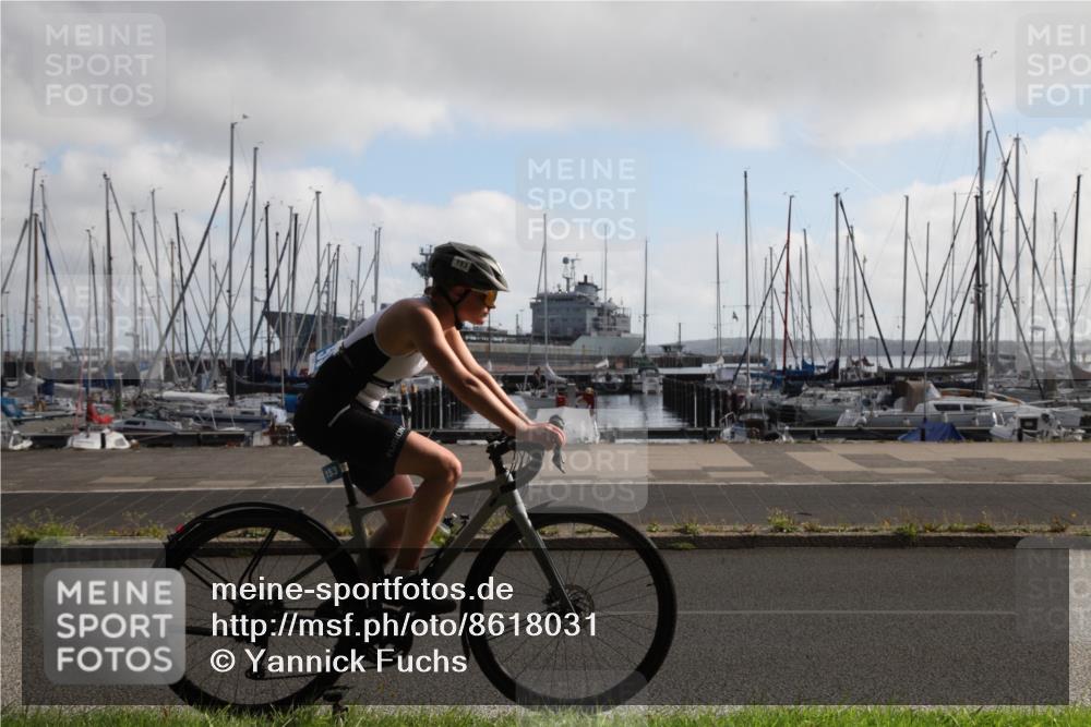 17.08.2025 - KN Förde Triathlon 2025 Yannick Fuchs http://msf.ph/oto/8618031 17.08.2025 09:51:27 Radfahren 110, 125, 131, 153, 158, 179, 181, 207, 221 meine-sportfotos.de