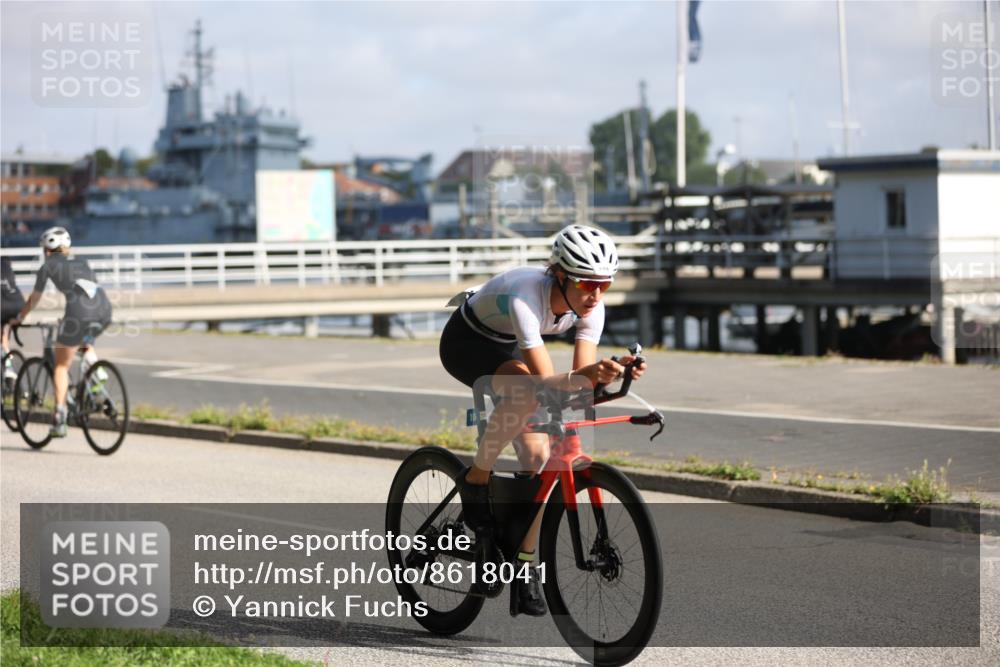 17.08.2025 - KN Förde Triathlon 2025 Yannick Fuchs http://msf.ph/oto/8618041 17.08.2025 09:44:56 Radfahren 101, 105, 253, 150, 195, 200, 201, 230 meine-sportfotos.de