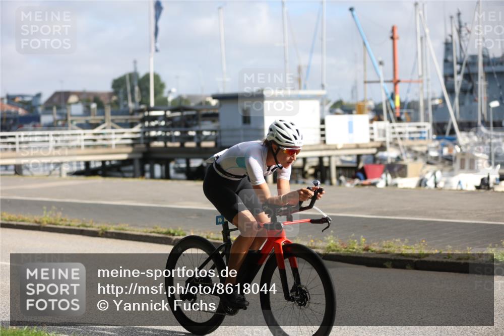 17.08.2025 - KN Förde Triathlon 2025 Yannick Fuchs http://msf.ph/oto/8618044 17.08.2025 09:44:56 Radfahren 101, 105, 253, 150, 195, 200, 201, 230 meine-sportfotos.de