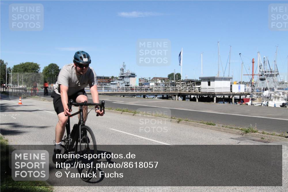 17.08.2025 - KN Förde Triathlon 2025 Yannick Fuchs http://msf.ph/oto/8618057 17.08.2025 12:54:39 Radfahren 426 meine-sportfotos.de