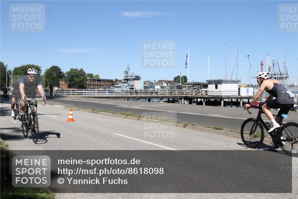 17.08.2025 - KN Förde Triathlon 2025 Yannick Fuchs http://msf.ph/oto/8618098 17.08.2025 12:55:06 Radfahren 396, 401, 411, 418, 435, 436, 461, 462, 471, 482, 483, 491, 509 meine-sportfotos.de