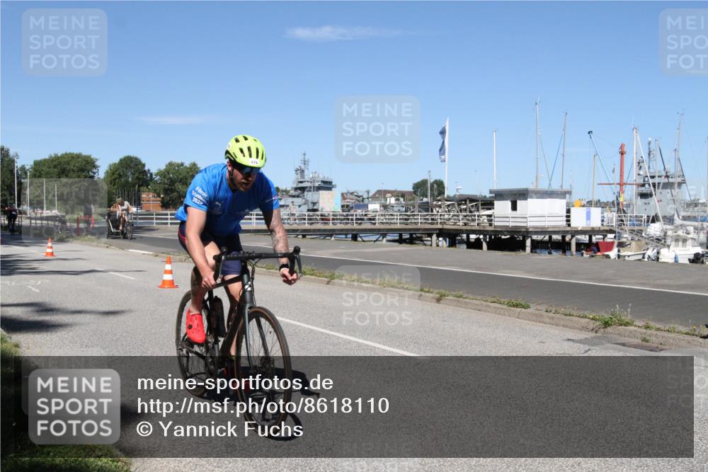 17.08.2025 - KN Förde Triathlon 2025 Yannick Fuchs http://msf.ph/oto/8618110 17.08.2025 12:55:10 Radfahren 418, 436, 462, 471, 476, 482, 491, 509 meine-sportfotos.de