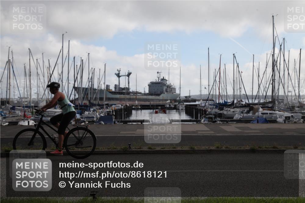 17.08.2025 - KN Förde Triathlon 2025 Yannick Fuchs http://msf.ph/oto/8618121 17.08.2025 09:52:28 Radfahren 126, 199 meine-sportfotos.de