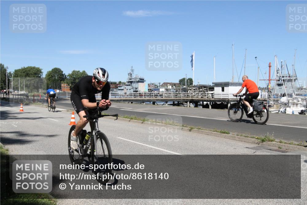 17.08.2025 - KN Förde Triathlon 2025 Yannick Fuchs http://msf.ph/oto/8618140 17.08.2025 12:55:43 Radfahren 357, 398, 414, 455, 475 meine-sportfotos.de