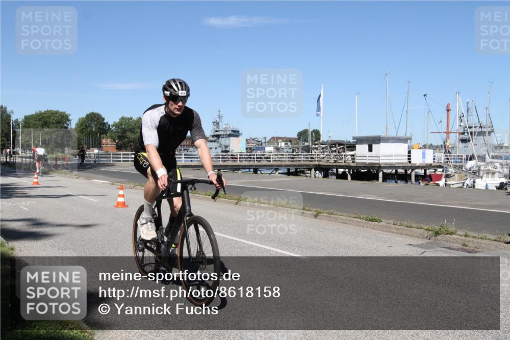 17.08.2025 - KN Förde Triathlon 2025 Yannick Fuchs http://msf.ph/oto/8618158 17.08.2025 12:55:56 Radfahren 409, 453, 470, 544 meine-sportfotos.de