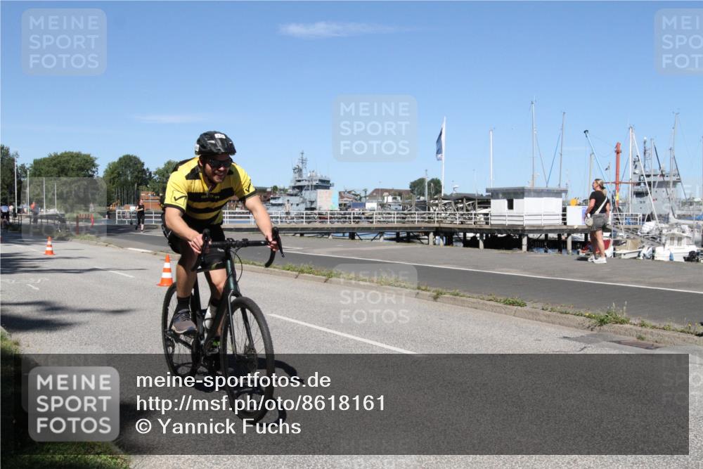 17.08.2025 - KN Förde Triathlon 2025 Yannick Fuchs http://msf.ph/oto/8618161 17.08.2025 12:55:58 Radfahren 409, 453, 470, 490, 544 meine-sportfotos.de