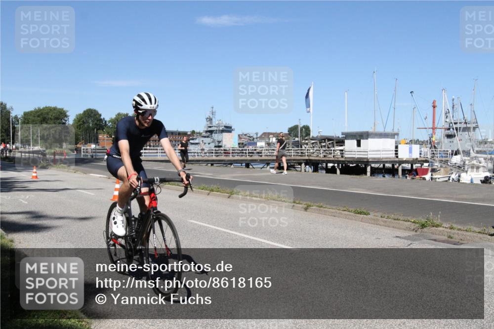 17.08.2025 - KN Förde Triathlon 2025 Yannick Fuchs http://msf.ph/oto/8618165 17.08.2025 12:56:03 Radfahren 453, 459, 470, 490 meine-sportfotos.de