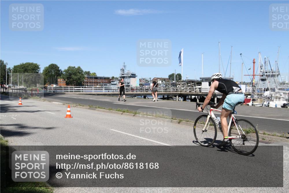 17.08.2025 - KN Förde Triathlon 2025 Yannick Fuchs http://msf.ph/oto/8618168 17.08.2025 12:56:03 Radfahren 453, 459, 470, 490 meine-sportfotos.de