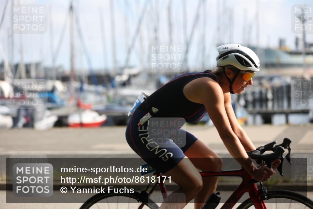 17.08.2025 - KN Förde Triathlon 2025 Yannick Fuchs http://msf.ph/oto/8618171 17.08.2025 09:45:46 Radfahren 115, 118, 122, 139, 145, 146, 151, 146 meine-sportfotos.de