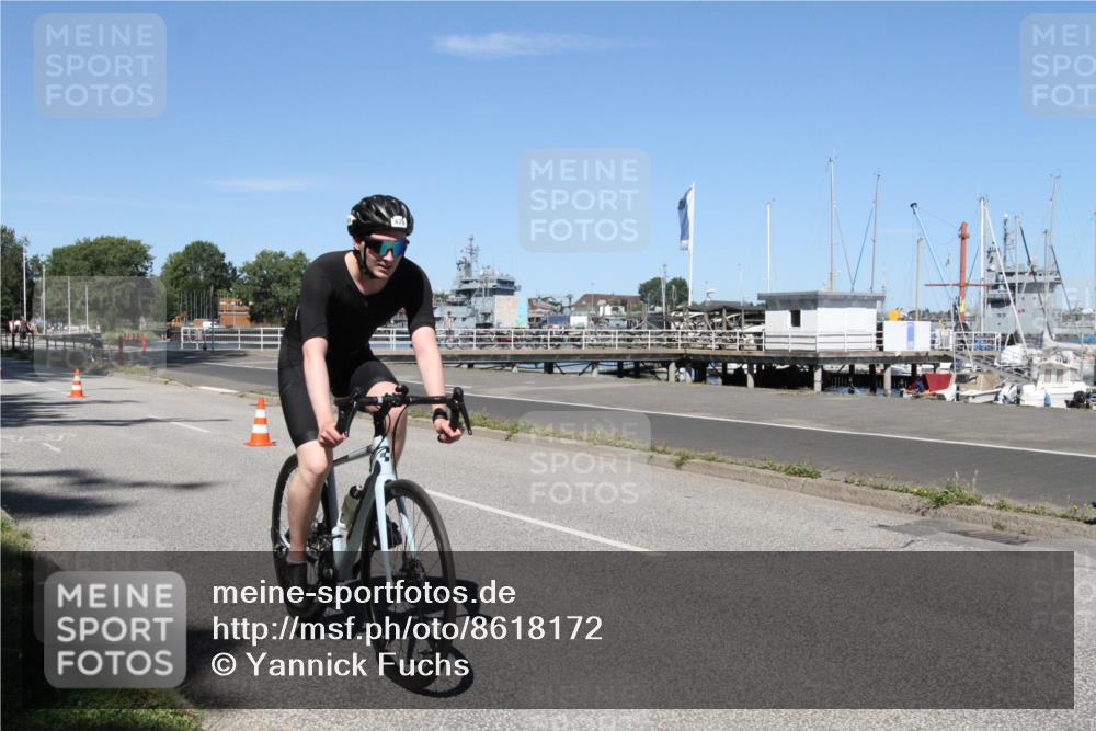 17.08.2025 - KN Förde Triathlon 2025 Yannick Fuchs http://msf.ph/oto/8618172 17.08.2025 12:56:15 Radfahren 479, 548 meine-sportfotos.de