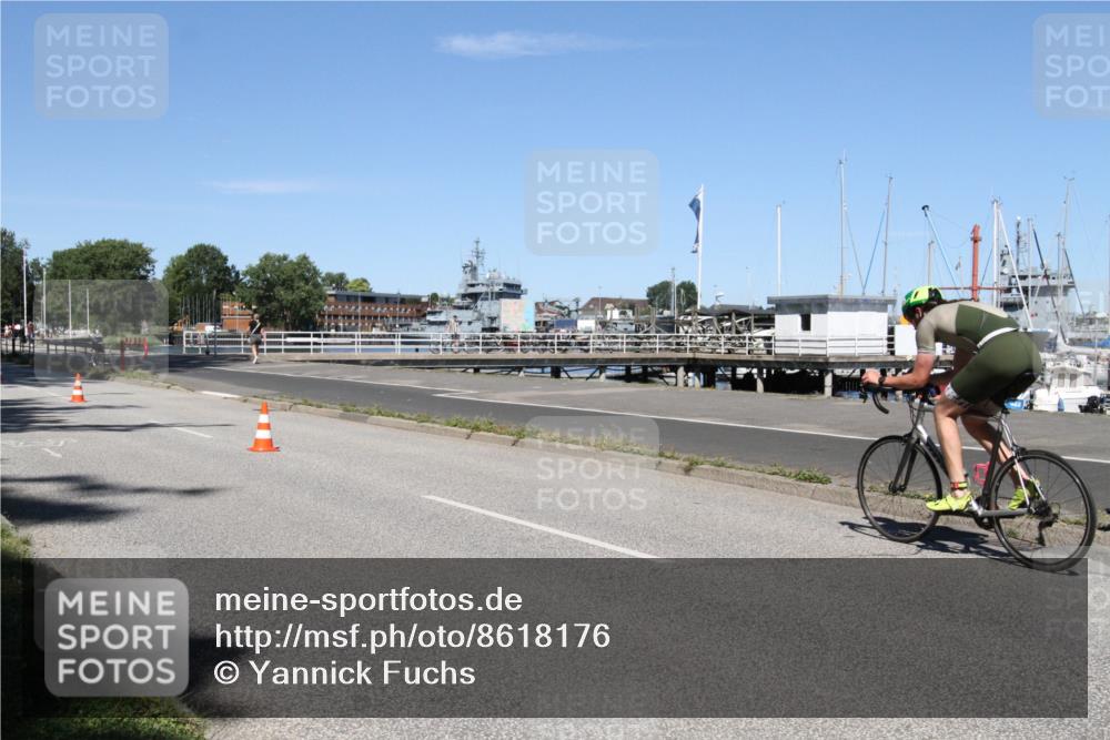 17.08.2025 - KN Förde Triathlon 2025 Yannick Fuchs http://msf.ph/oto/8618176 17.08.2025 12:56:18 Radfahren 479, 548 meine-sportfotos.de