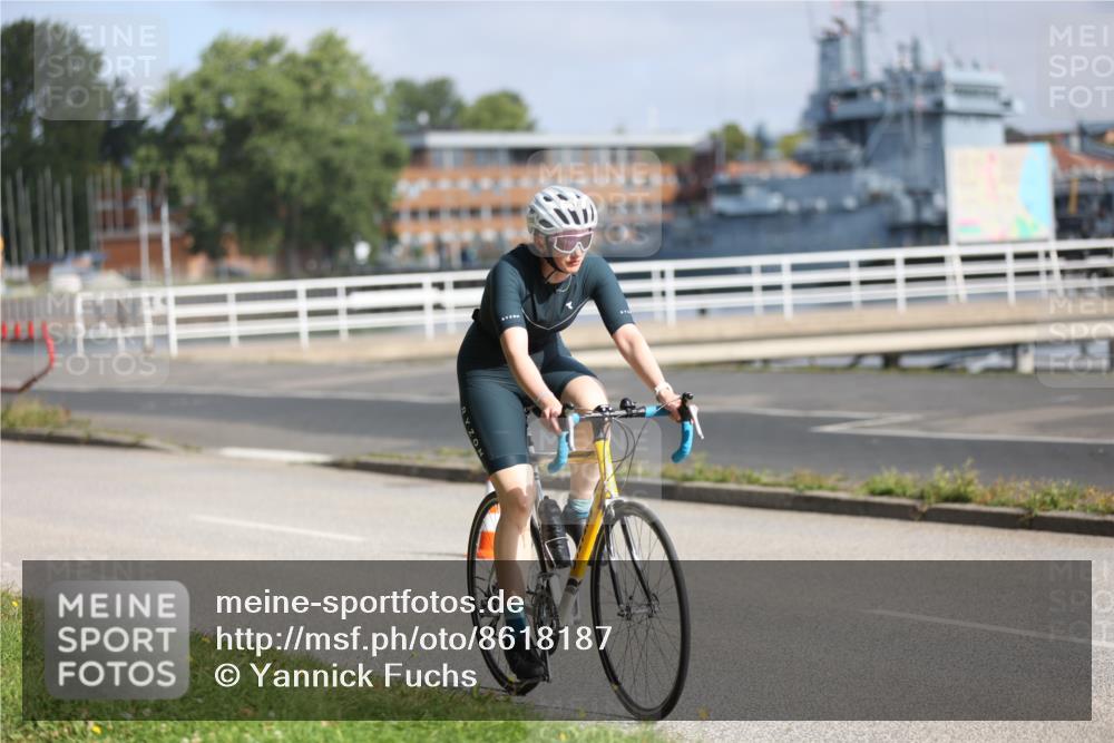 17.08.2025 - KN Förde Triathlon 2025 Yannick Fuchs http://msf.ph/oto/8618187 17.08.2025 09:45:52 Radfahren 115, 118, 122, 139, 139, 145, 146, 151 meine-sportfotos.de