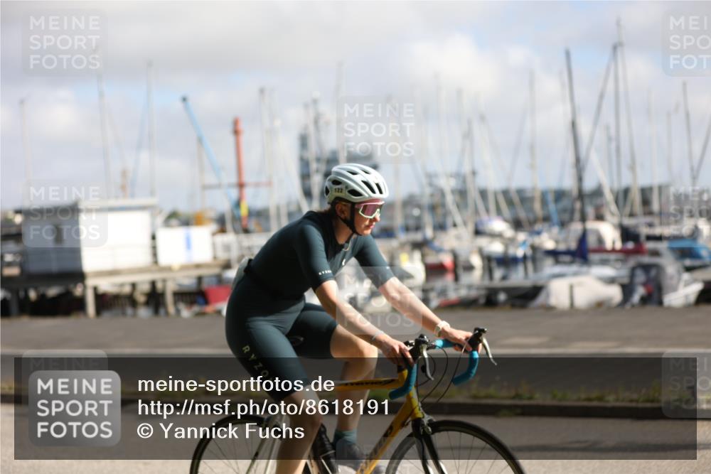 17.08.2025 - KN Förde Triathlon 2025 Yannick Fuchs http://msf.ph/oto/8618191 17.08.2025 09:45:53 Radfahren 115, 118, 122, 118, 139, 145, 151 meine-sportfotos.de