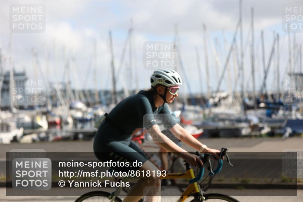 17.08.2025 - KN Förde Triathlon 2025 Yannick Fuchs http://msf.ph/oto/8618193 17.08.2025 09:45:53 Radfahren 115, 118, 122, 118, 139, 145, 151 meine-sportfotos.de