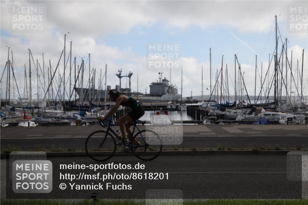 17.08.2025 - KN Förde Triathlon 2025 Yannick Fuchs http://msf.ph/oto/8618201 17.08.2025 09:53:19 Radfahren 111, 208, 218 meine-sportfotos.de