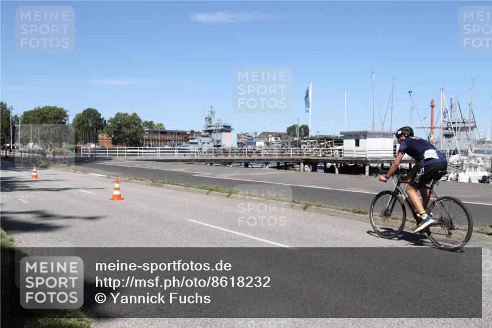 17.08.2025 - KN Förde Triathlon 2025 Yannick Fuchs http://msf.ph/oto/8618232 17.08.2025 12:57:03 Radfahren 438, 482, 525 meine-sportfotos.de