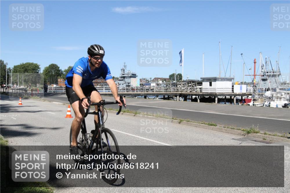 17.08.2025 - KN Förde Triathlon 2025 Yannick Fuchs http://msf.ph/oto/8618241 17.08.2025 12:57:20 Radfahren 414, 417, 421, 455 meine-sportfotos.de