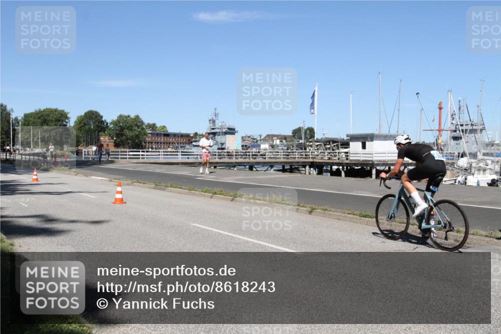 17.08.2025 - KN Förde Triathlon 2025 Yannick Fuchs http://msf.ph/oto/8618243 17.08.2025 12:57:26 Radfahren 410, 413, 417, 455 meine-sportfotos.de