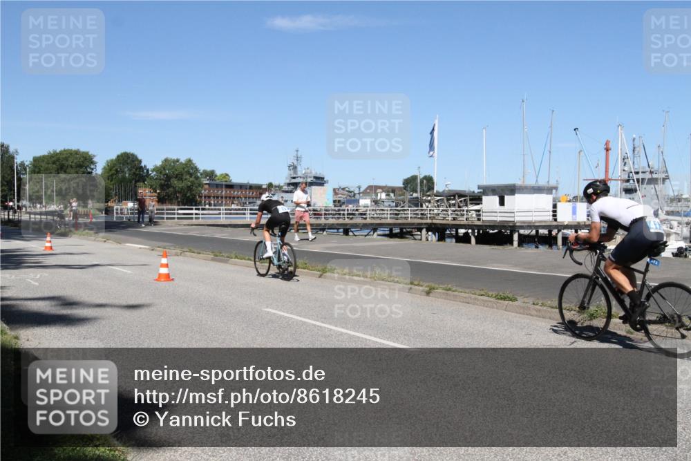 17.08.2025 - KN Förde Triathlon 2025 Yannick Fuchs http://msf.ph/oto/8618245 17.08.2025 12:57:27 Radfahren 410, 413, 417, 455 meine-sportfotos.de