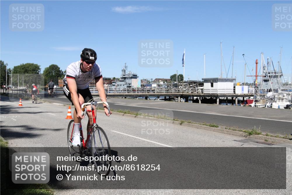 17.08.2025 - KN Förde Triathlon 2025 Yannick Fuchs http://msf.ph/oto/8618254 17.08.2025 12:57:37 Radfahren 357, 397, 423, 529, 544 meine-sportfotos.de