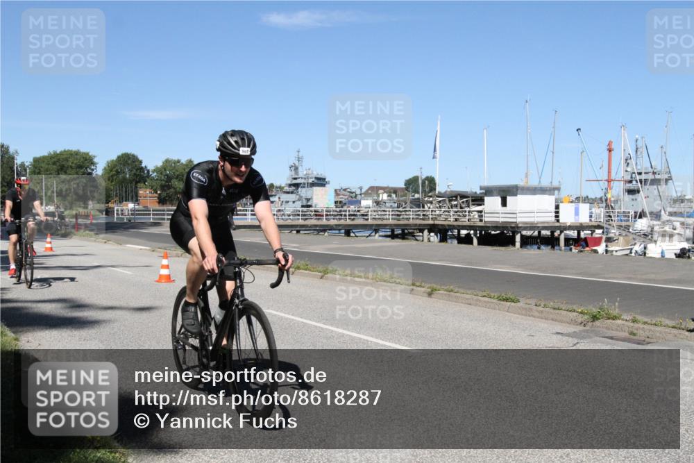 17.08.2025 - KN Förde Triathlon 2025 Yannick Fuchs http://msf.ph/oto/8618287 17.08.2025 12:58:19 Radfahren 407, 408, 420, 486, 505, 506, 507 meine-sportfotos.de