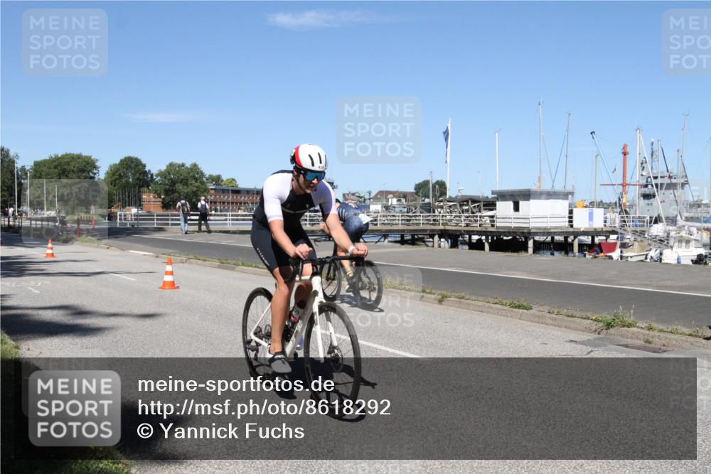 17.08.2025 - KN Förde Triathlon 2025 Yannick Fuchs http://msf.ph/oto/8618292 17.08.2025 12:58:22 Radfahren 407, 408, 420, 486, 504, 505, 507 meine-sportfotos.de