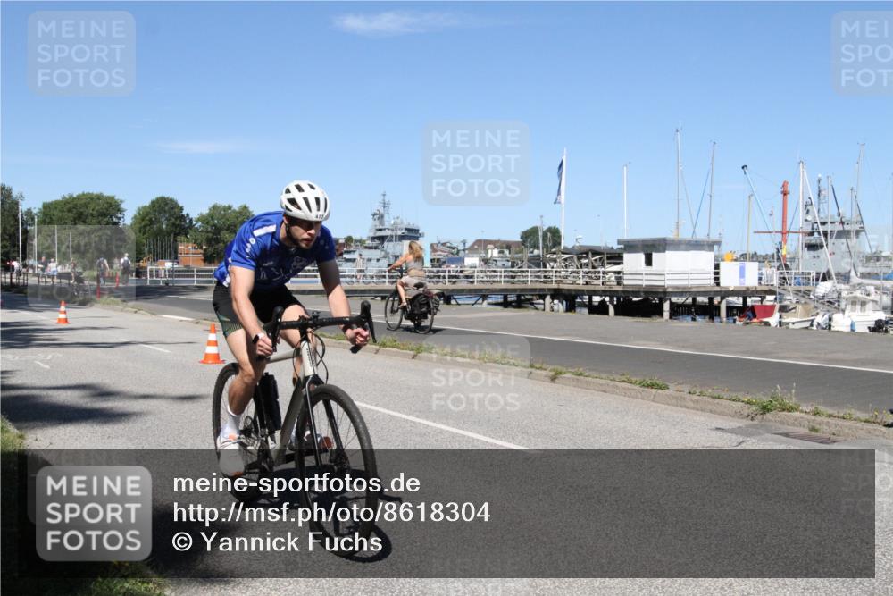 17.08.2025 - KN Förde Triathlon 2025 Yannick Fuchs http://msf.ph/oto/8618304 17.08.2025 12:58:36 Radfahren 419, 477, 480, 496 meine-sportfotos.de