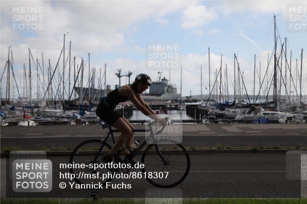 17.08.2025 - KN Förde Triathlon 2025 Yannick Fuchs http://msf.ph/oto/8618307 17.08.2025 09:55:07 Radfahren 111, 145, 170, 174, 218 meine-sportfotos.de